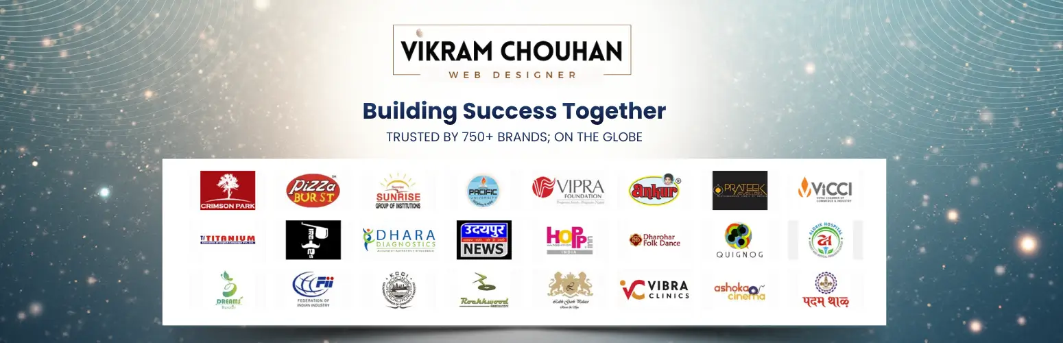 Vikram udaipur web designer client list