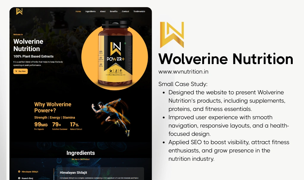 Best-Nutrition-Website-Design