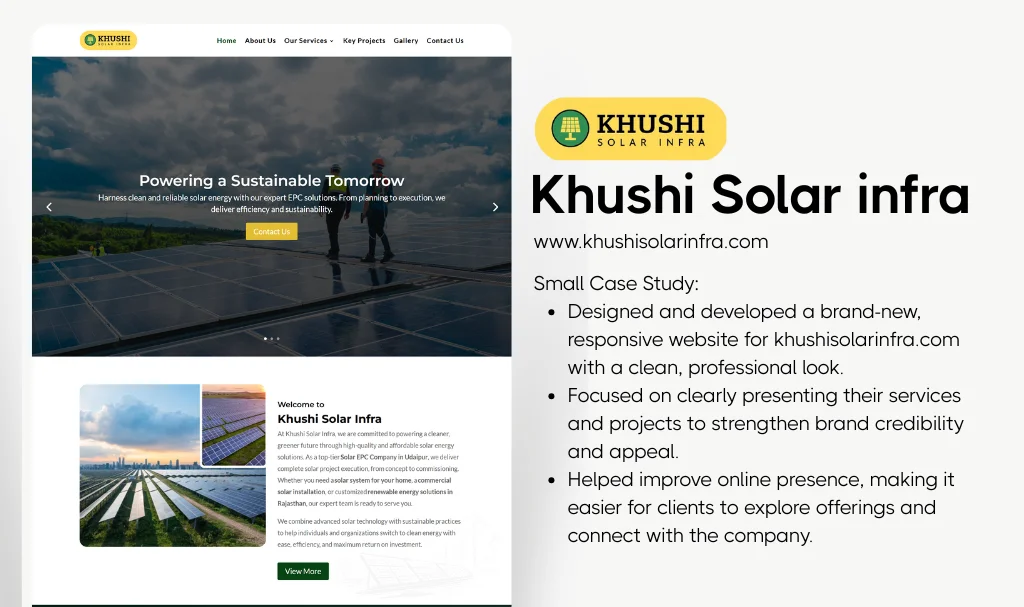 Best Solar Website designer
