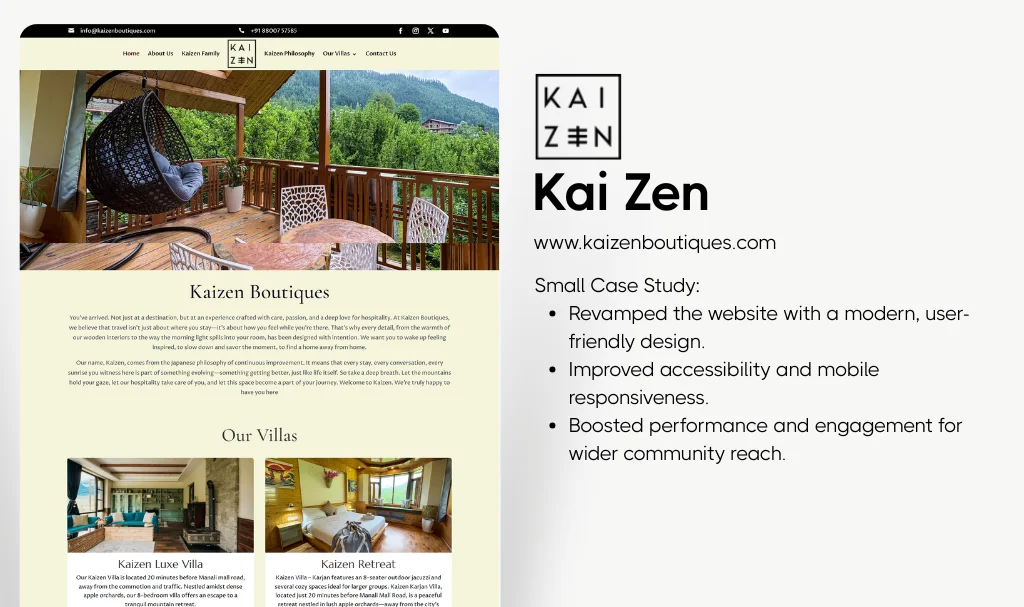 Best Villas Website Designer
