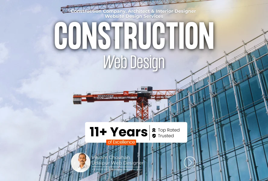 Construction Company, Architect & Interior Designer Website Design Services
