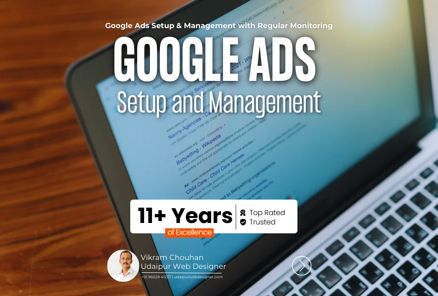 Google Ads Setup & Management with Regular Monitoring