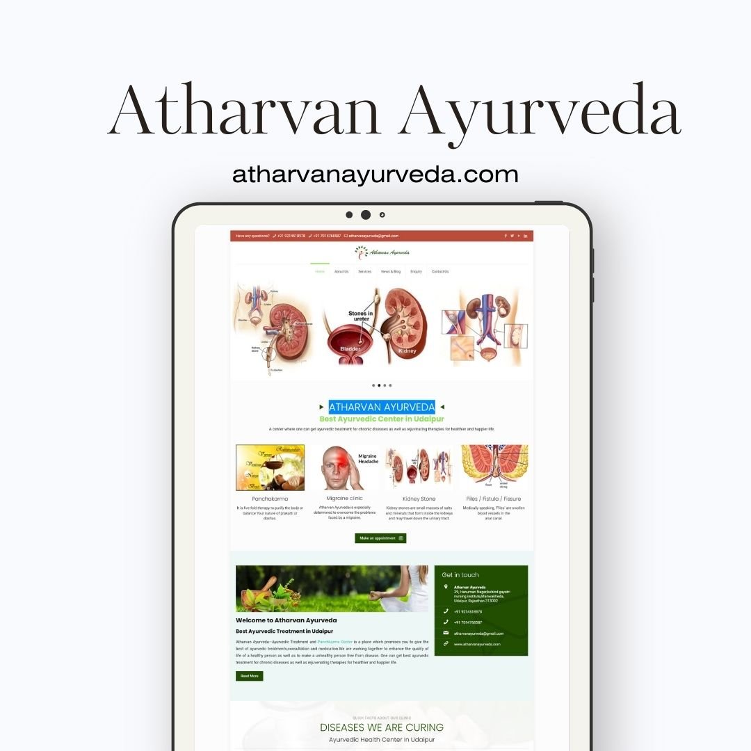 Ayurvedic Website Designer