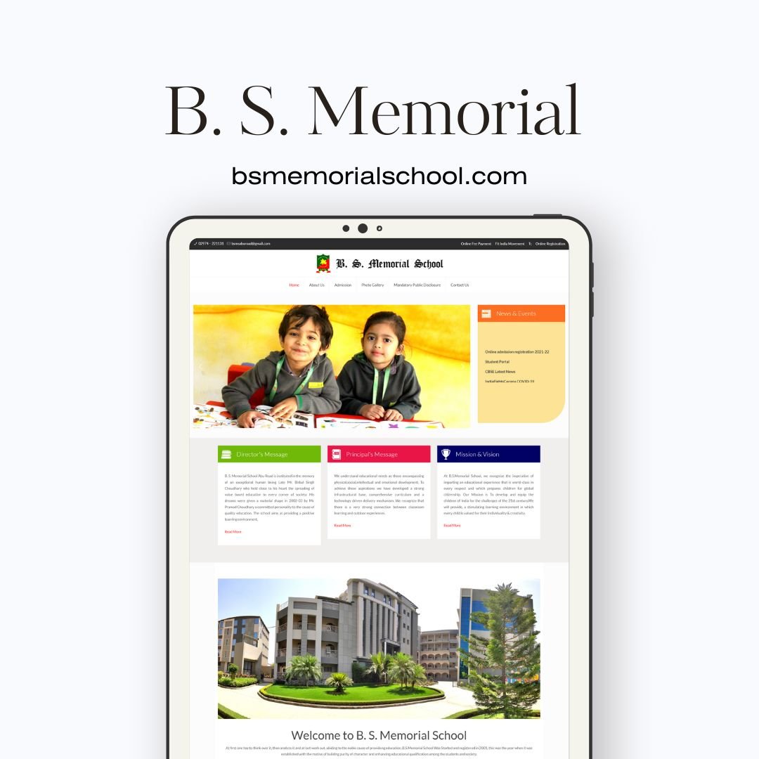 Best School Website Designer