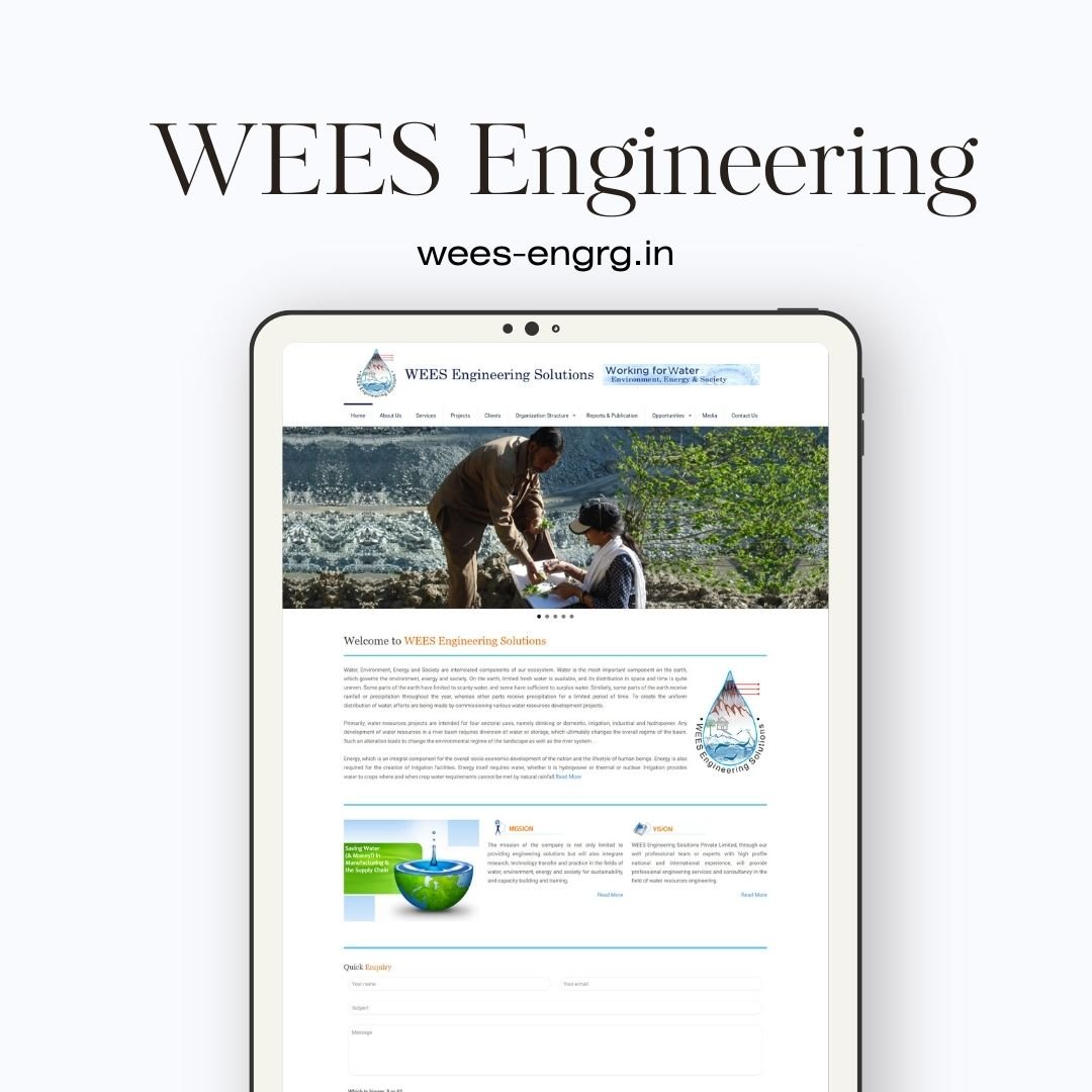 Engineering Website Designer