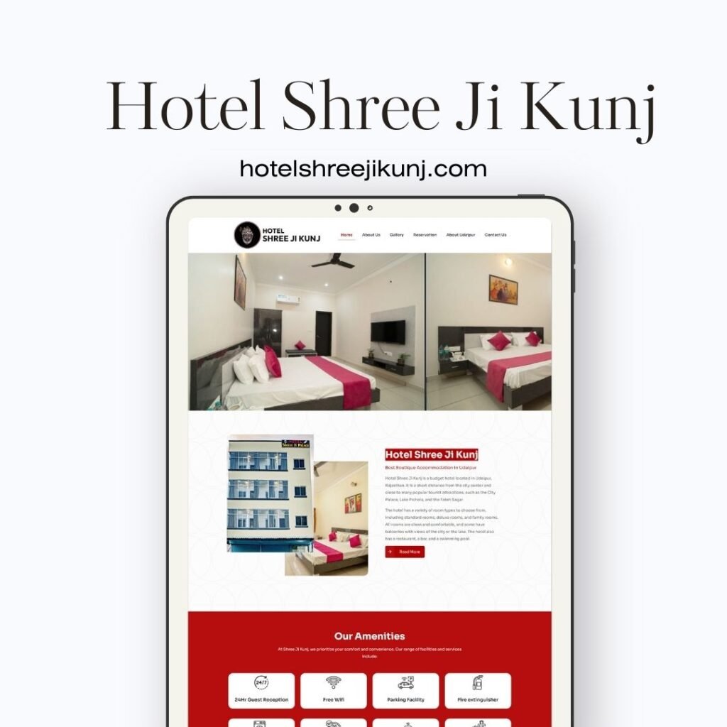 Budget Hotel Website Designer