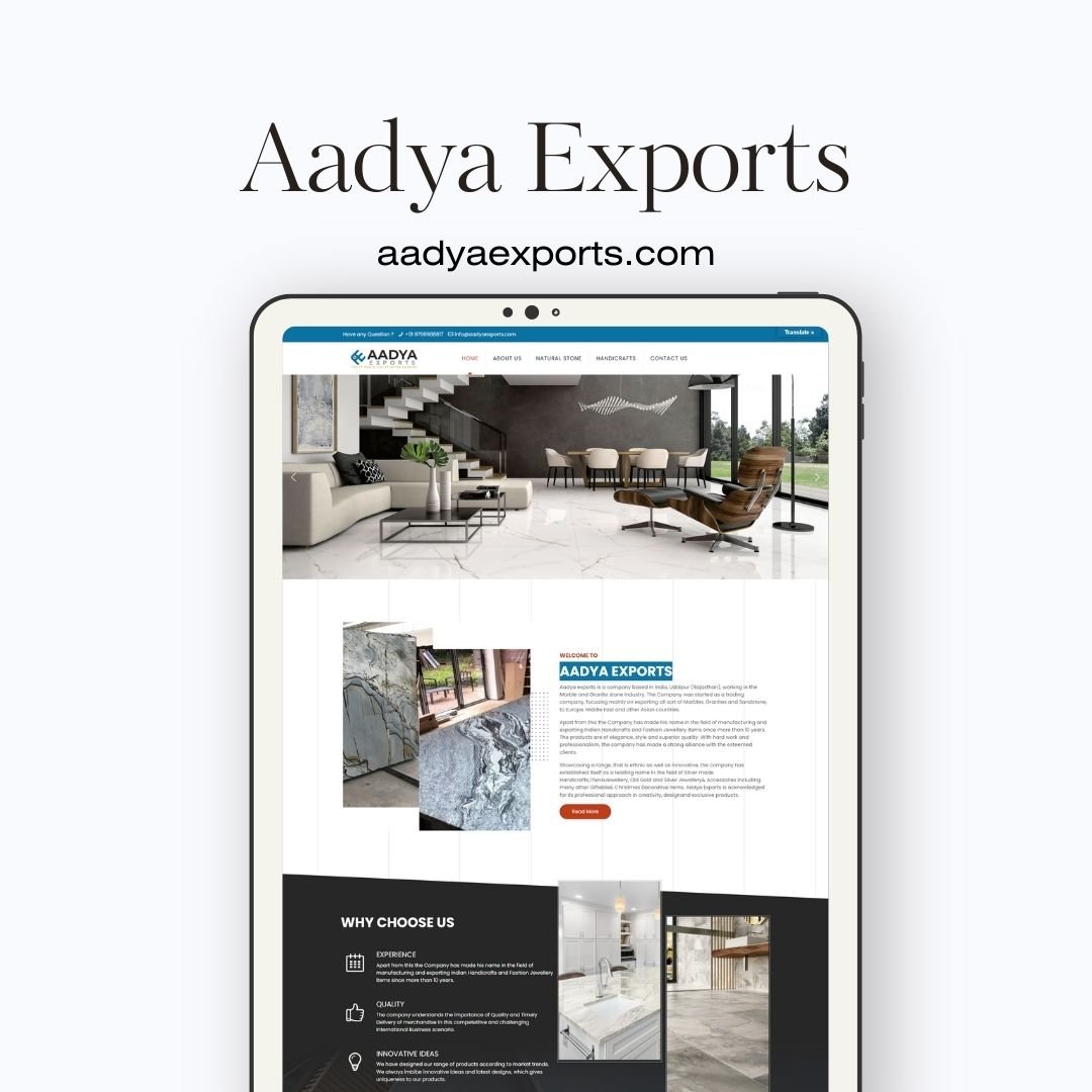 Marble Granite Website Designer