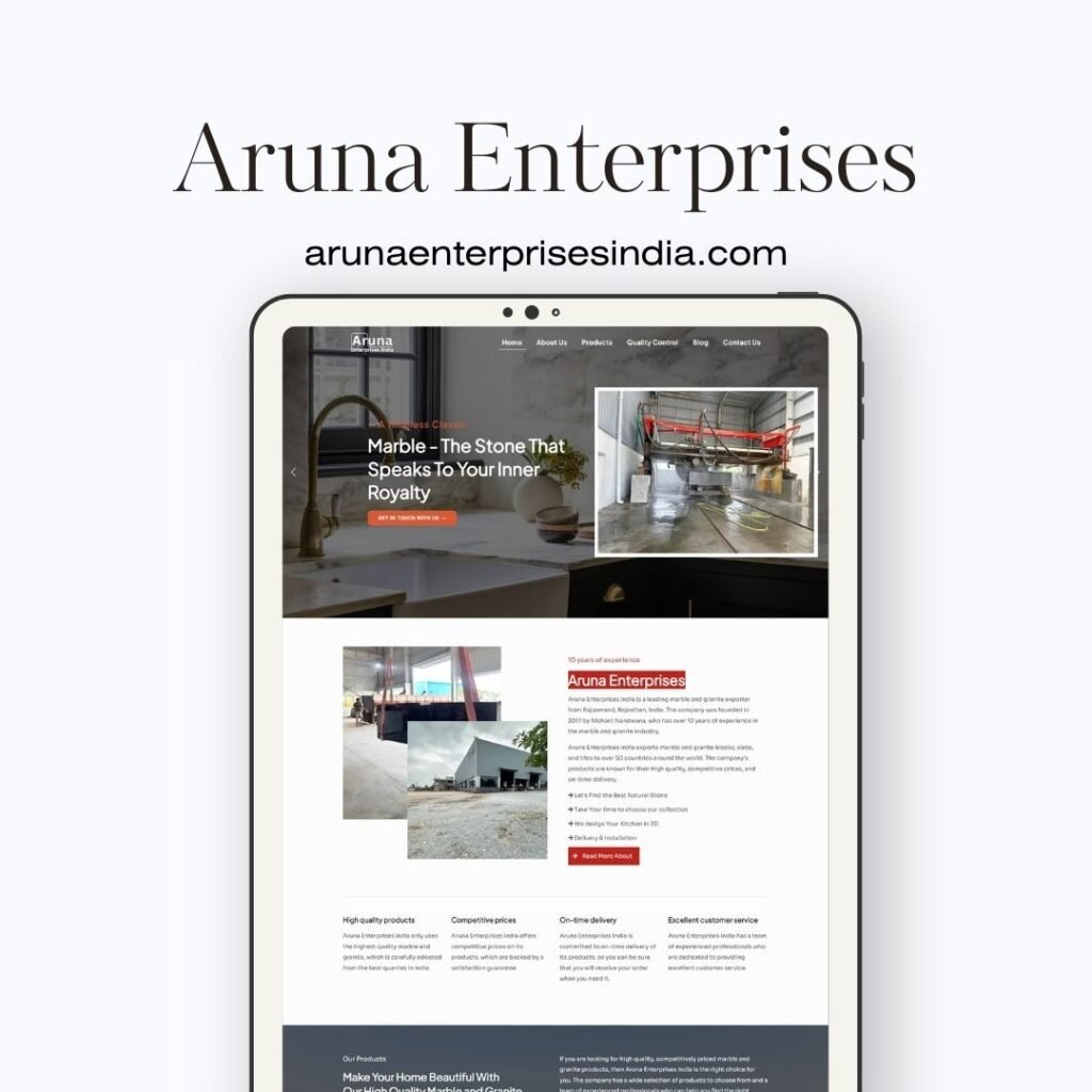 Marble Stone Website Designer