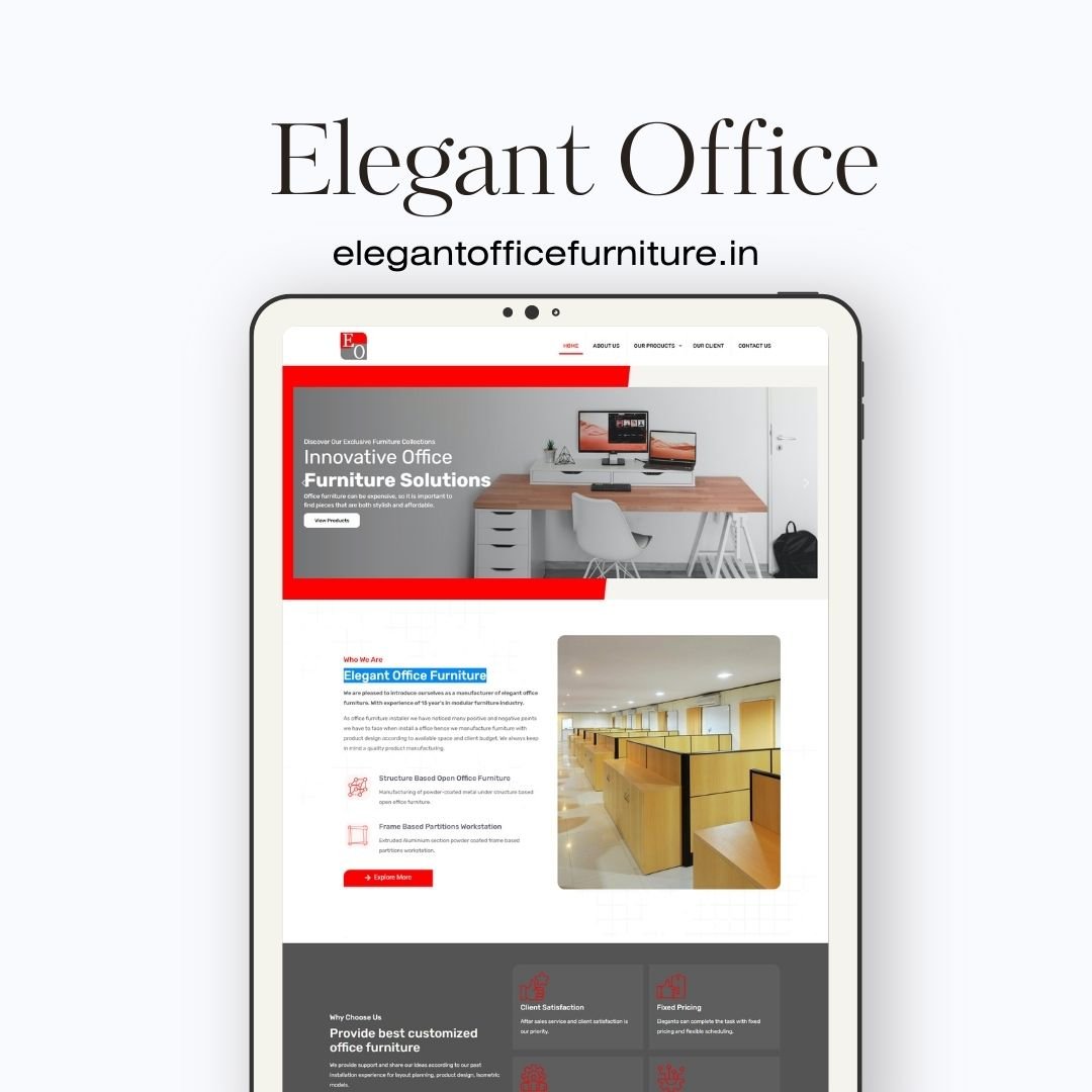 Office Furniture Company Website Designer