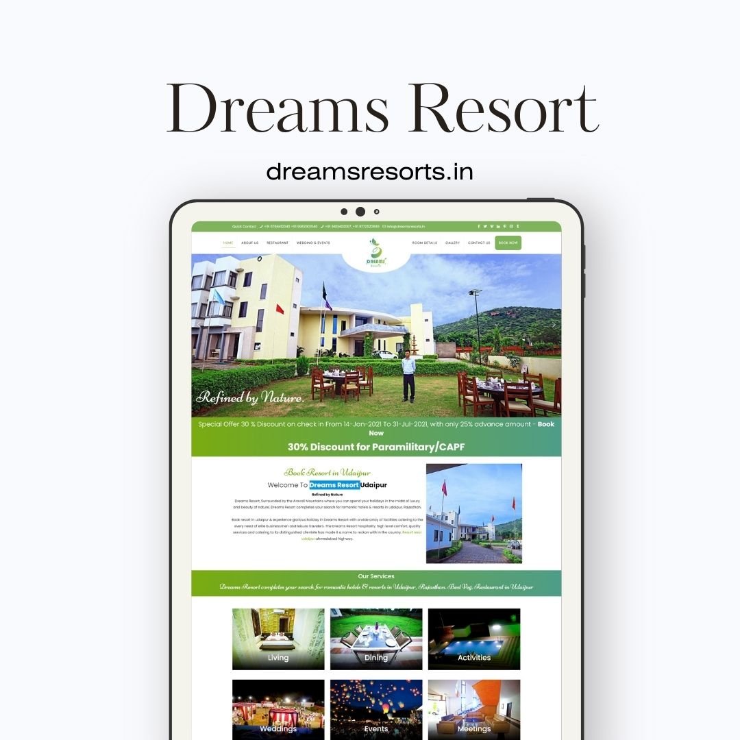 Resort Website Designer