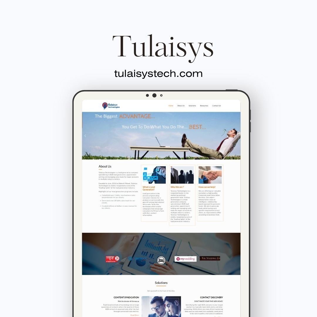 Technologies Website Designer