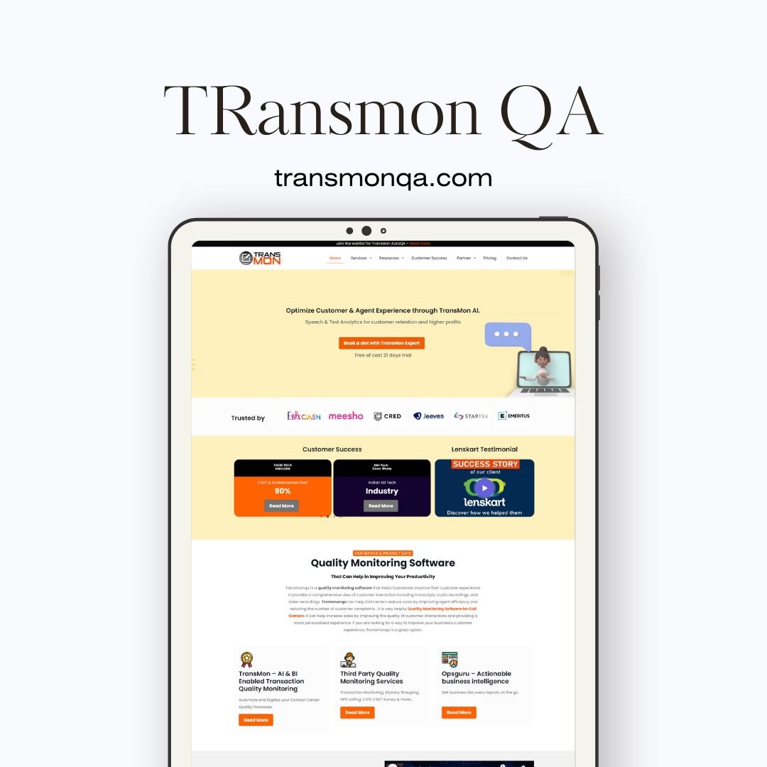 Transmon QA