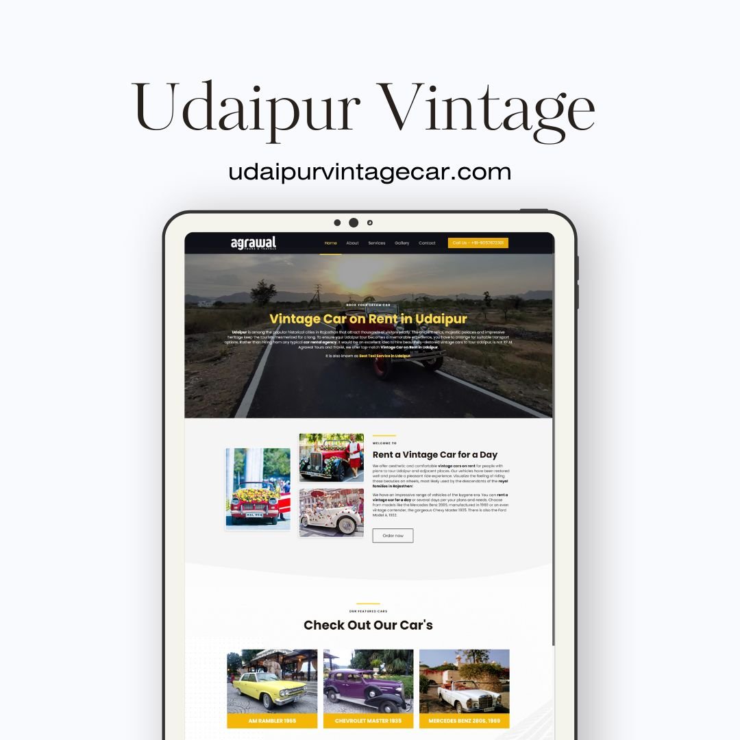Udaipur Vintage Car