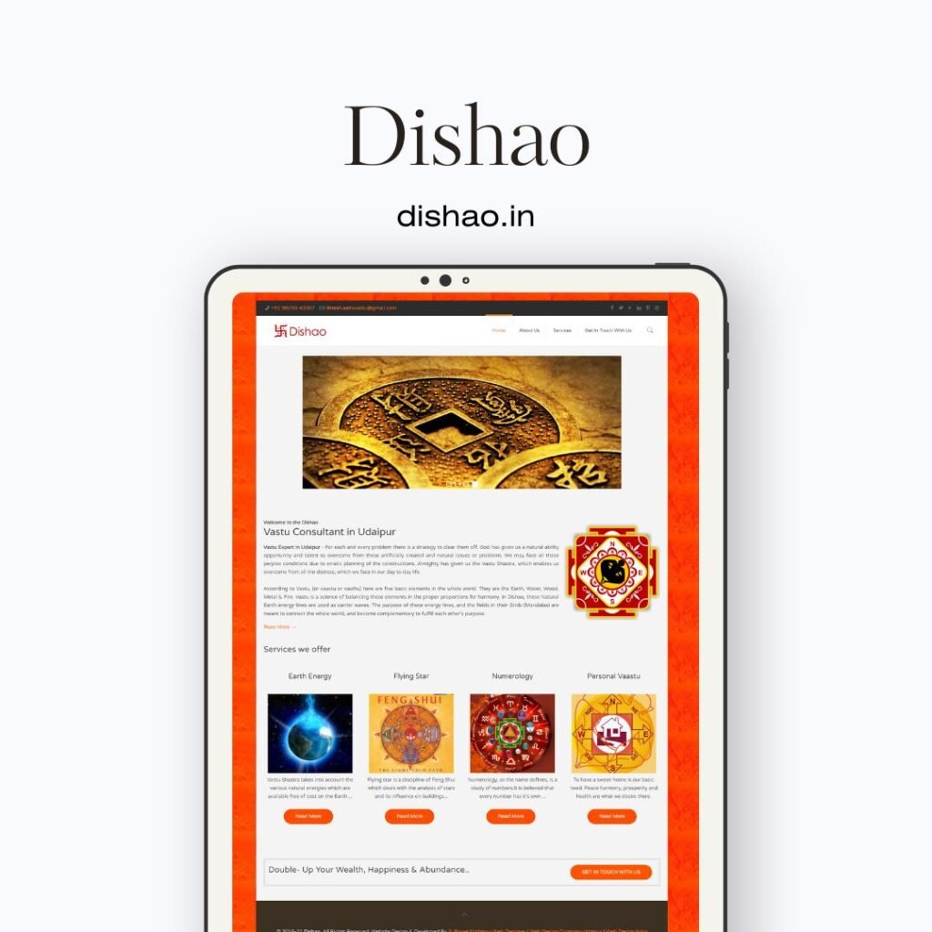 Vastu Expert Website Designer