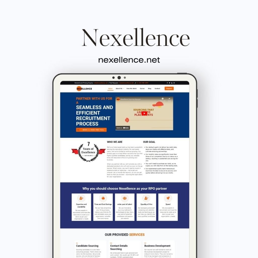 Virtal Assistance Company Website Designer