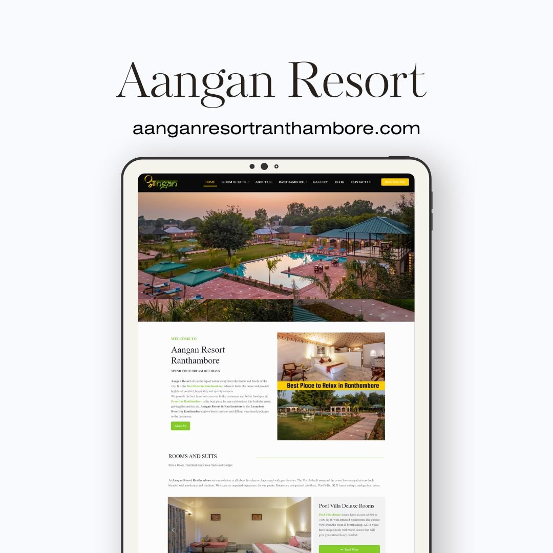 aanganresortranthambore.com