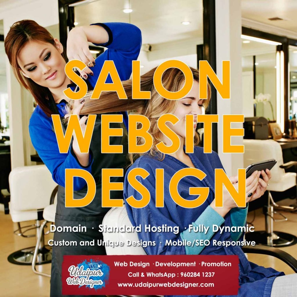 best salon web design