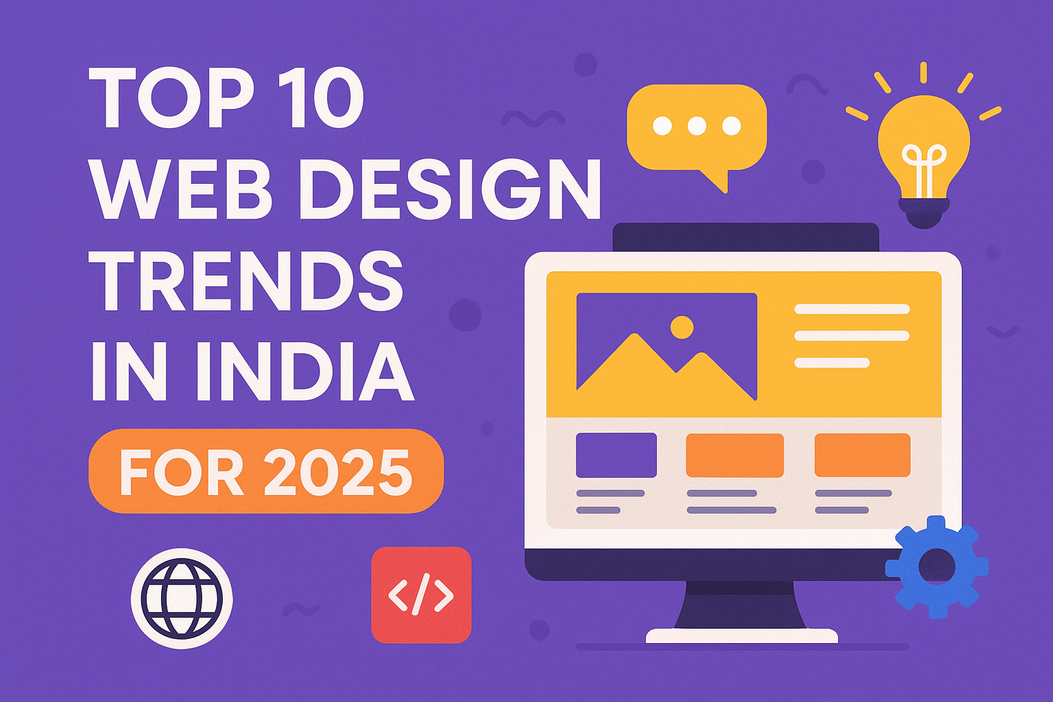 Top 10 Web Design Trends in India for 2025