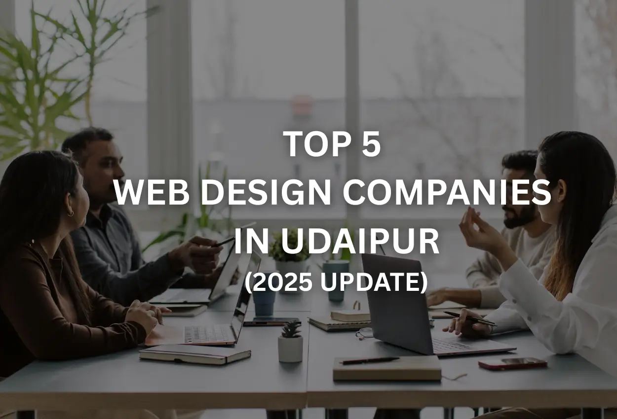 top 5 web design companies in Udaipur