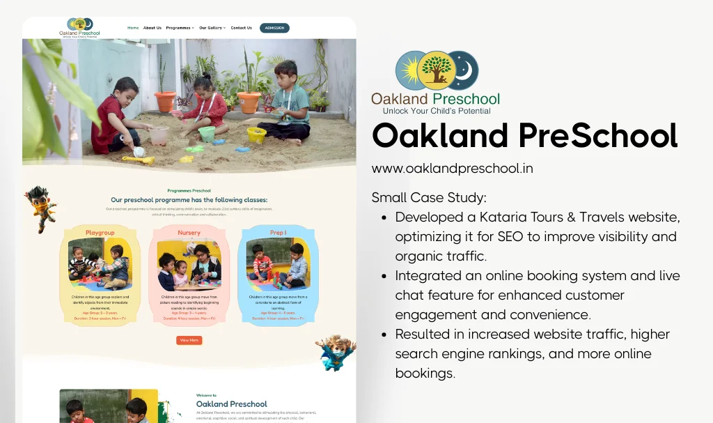 Best-Preschool-Wesite-Designer