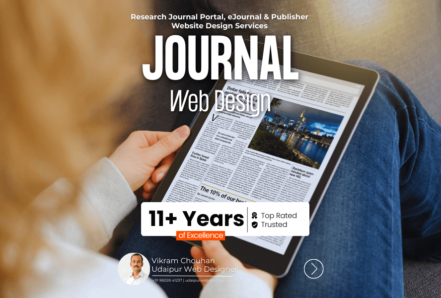Research Journal Portal, eJournal & Publisher Website Design Services